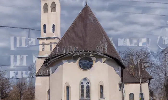 kostel Panny Marie Královny (Hrušovany u Brna) – podzim