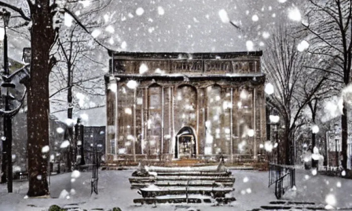 Kostel Panny Marie na Předhradí – winter