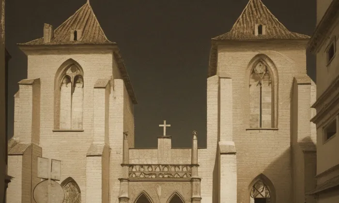 Kostel Panny Marie pod řetězem – historical