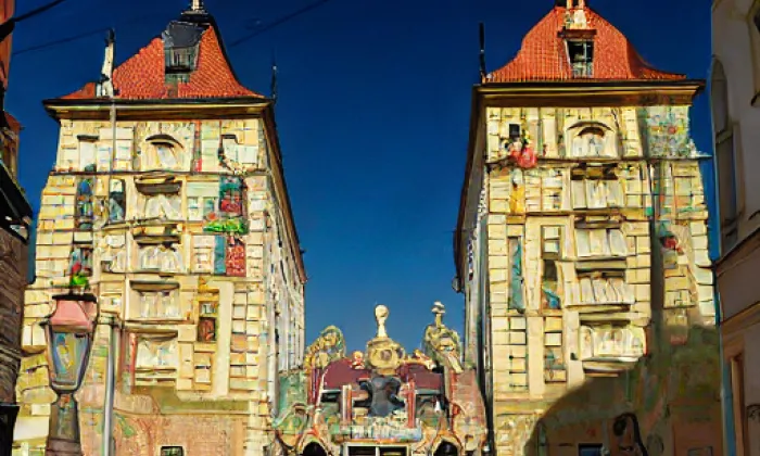 Kostel Panny Marie pod řetězem – summer