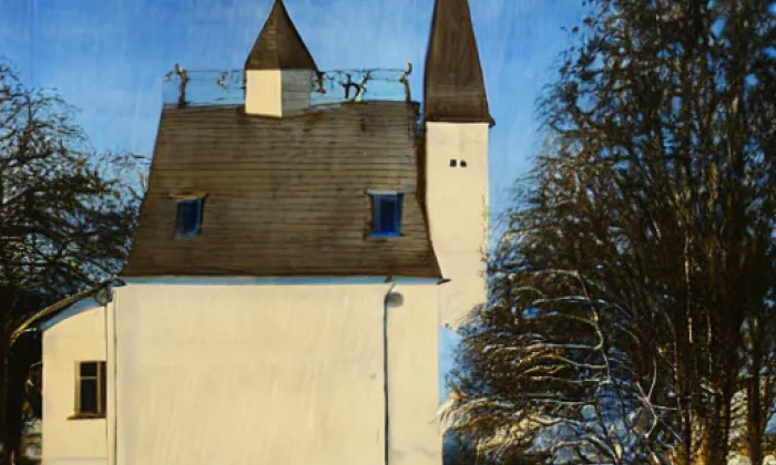 Kostel Panny Marie Pomocné (Železná Ruda) – winter
