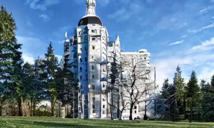 kostel Panny Marie Pomocnice (Nová Ulice) – zima