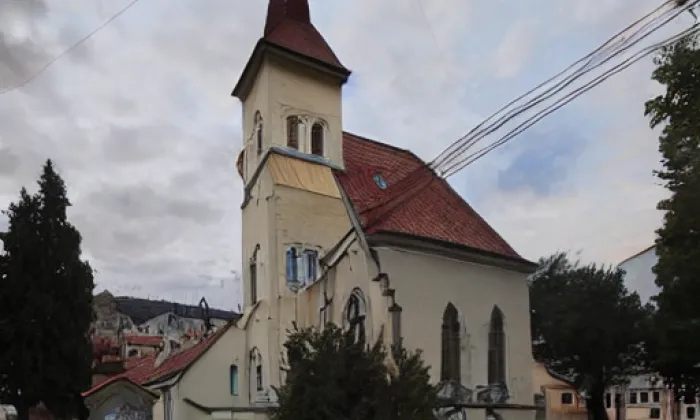 kostel Panny Marie Pomocnice (Skalice nad Svitavou) – autumn