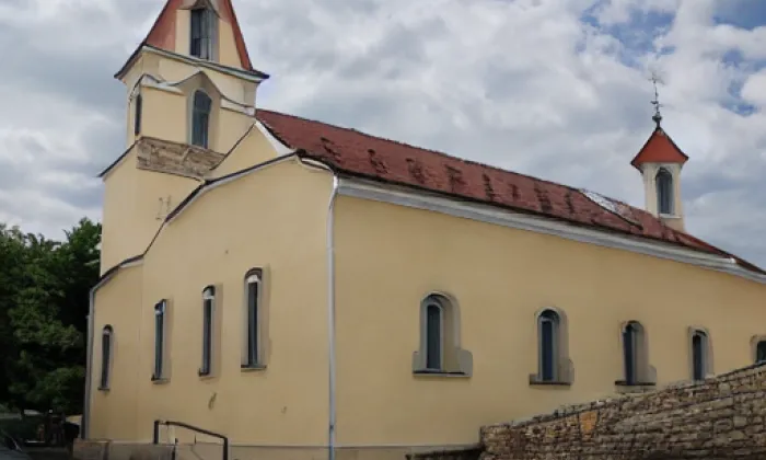 kostel Panny Marie Sněžné (Čejkovice) – zima