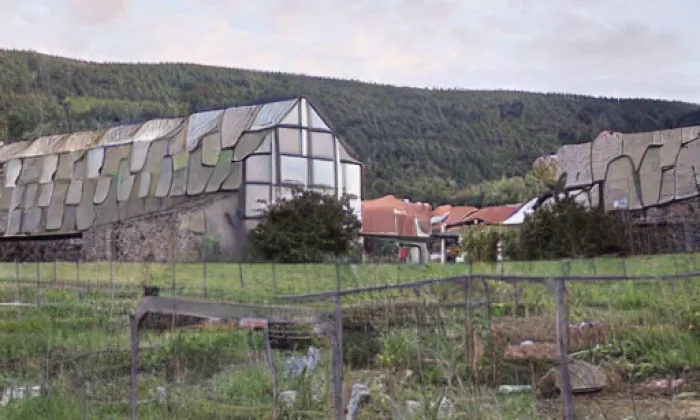 kostel Panny Marie Sněžné (Velké Kunětice) – noc