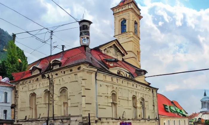 Kostel Panny Marie u alžbětinek v Praze – summer