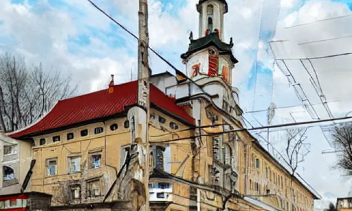 Kostel Panny Marie u alžbětinek v Praze – winter