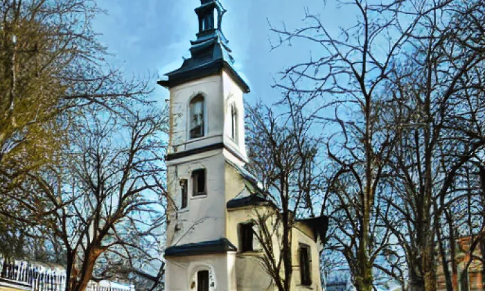 Kostel Panny Marie v Telči – winter