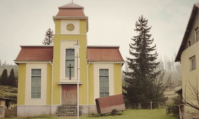 kostel Povýšení sv. Kříže – historická rekonstrukce