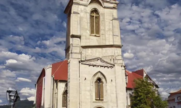 Kostel Povýšení svatého Kříže (Choustníkovo Hradiště) – zima