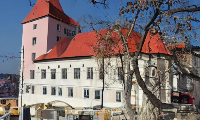 kostel Povýšení svatého Kříže (Drásov) – léto