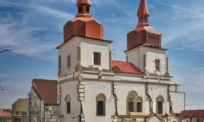 Kostel Povýšení svatého Kříže (Kadaň) – iluminace