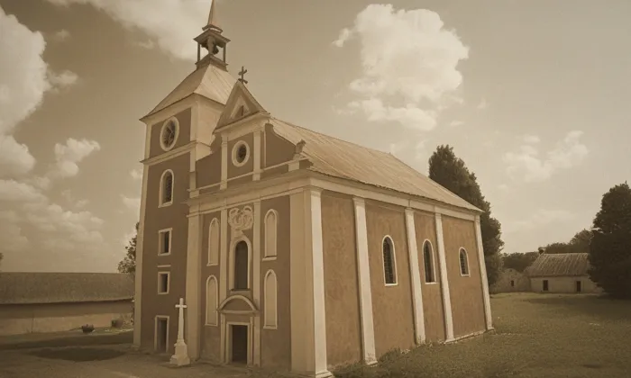 kostel Povýšení svatého Kříže (Knínice) – historical