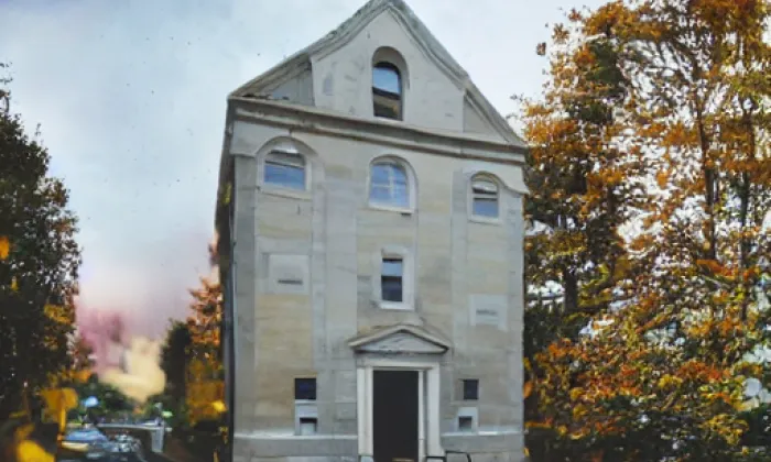 Kostel Povýšení svatého Kříže (Koloděje) – podzim