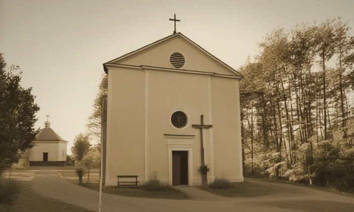 Kostel Povýšení svatého Kříže (Koloděje) – historická rekonstrukce