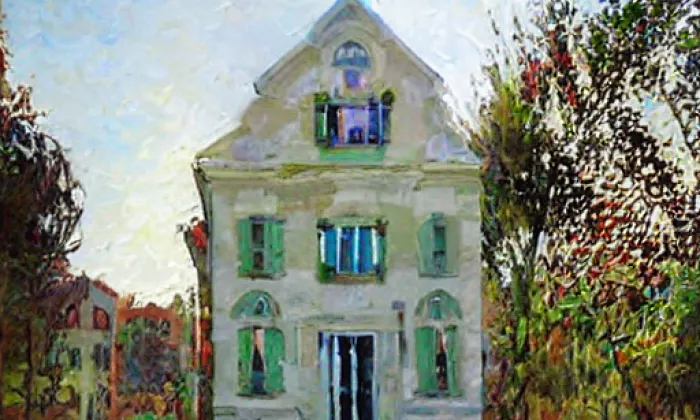 Kostel Povýšení svatého Kříže (Koloděje) – jaro