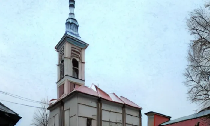 Kostel Povýšení svatého Kříže (Linhartovy) – winter
