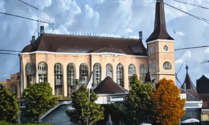 Kostel Povýšení svatého Kříže (Litomyšl-Město) – autumn