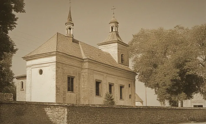 Kostel Povýšení svatého Kříže (Loukovec) – historical
