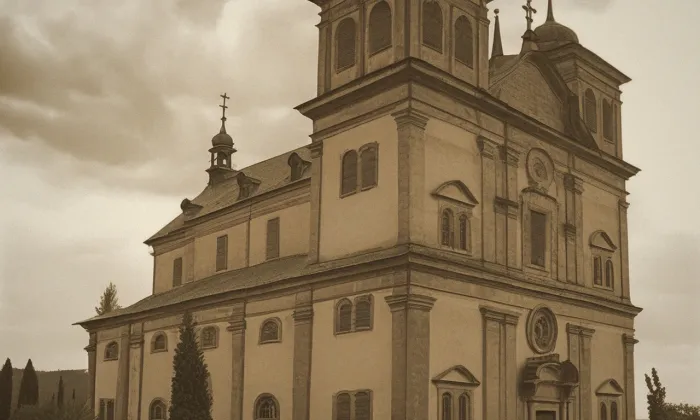 Kostel Povýšení svatého Kříže (Podštěly) – historical