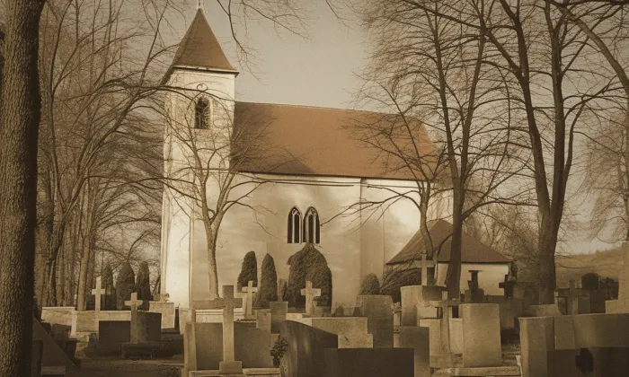 kostel Povýšení svatého Kříže (Prace) – historical