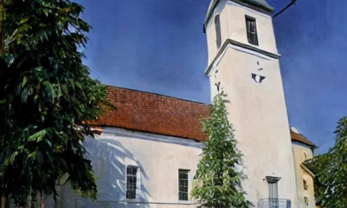 kostel Povýšení svatého Kříže (Trstěnice) – summer
