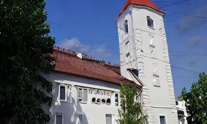 kostel Povýšení svatého Kříže (Trstěnice) – winter