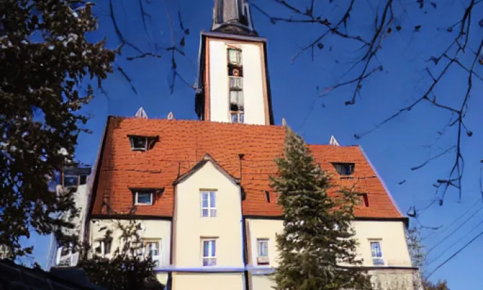 Kostel Povýšení svatého Kříže (Veselí nad Lužnicí I) – podzim