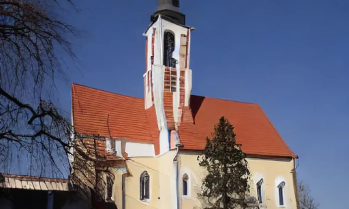 Kostel Povýšení svatého Kříže (Veselí nad Lužnicí I) – zima