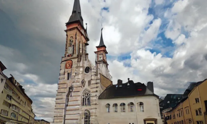 kostel Povýšení svatého Kříže v Černovicích – summer