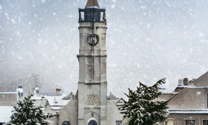 Kostel Proměnění Páně ve Varnsdorfu – winter