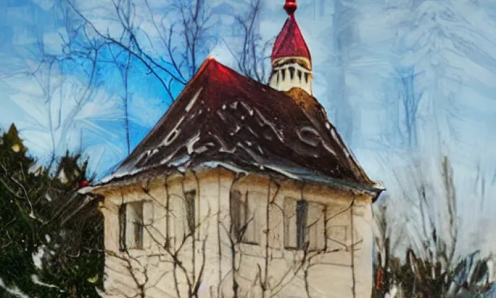Kostel Seslání svatého Ducha – winter