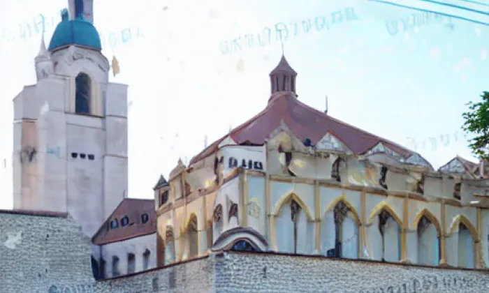 Kostel Srdce Ježíšova – iluminace