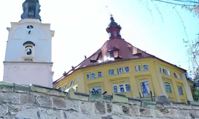 Kostel Srdce Ježíšova – jaro