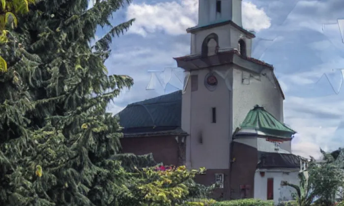 Kostel Stětí svatého Jana Křtitele (Těchlovice) – zima