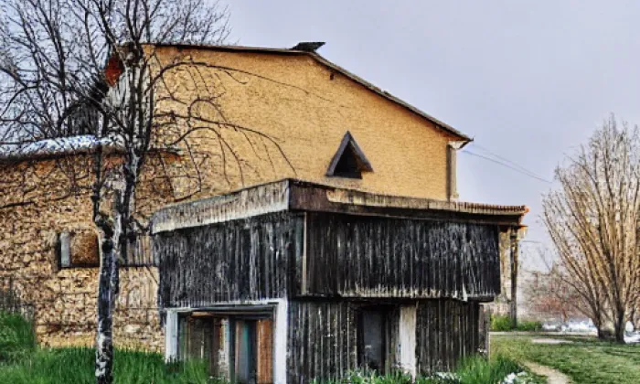 kostel Stětí svatého Jana Křtitele (Cvrčovice) – winter