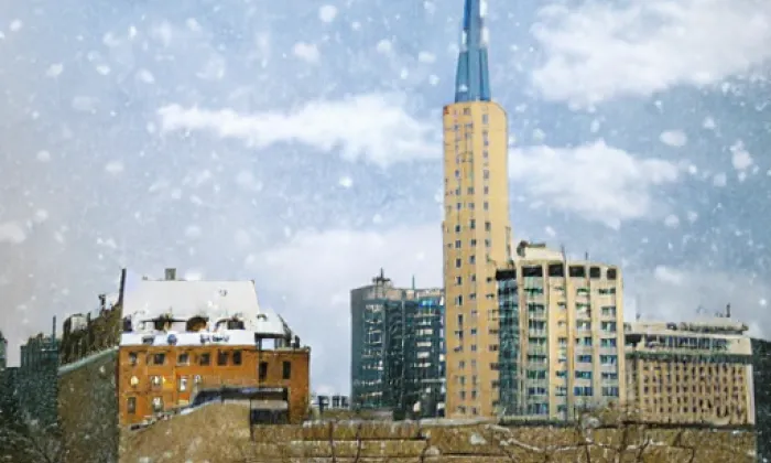 kostel sv. Jana Křtitele (Dohalice) – winter