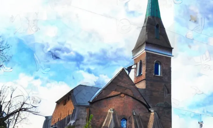 kostel sv. Jana Nepomuckého (Zálesní Lhota) – noc