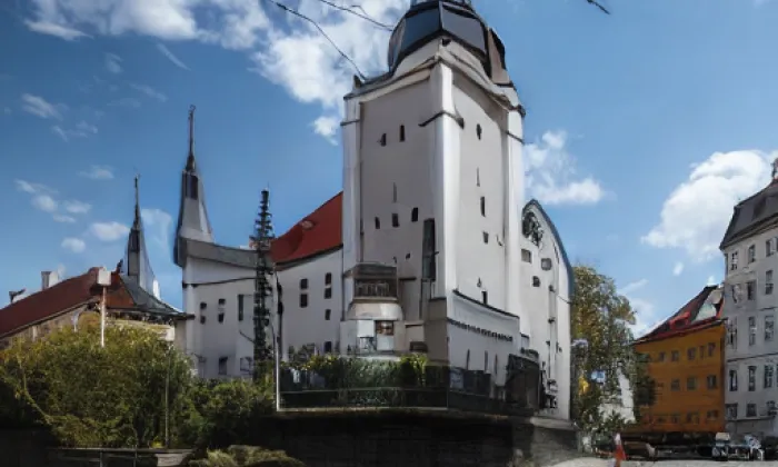 Kostel sv. Jiří (Brušperk) – léto