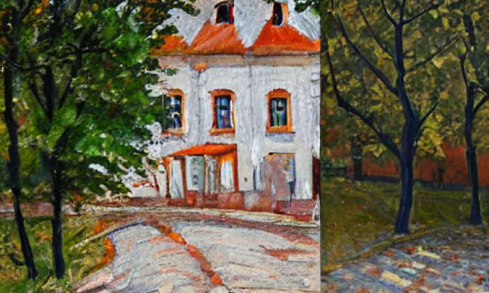kostel sv. Jiří (Nemanice) – autumn