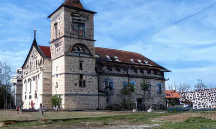 kostel sv. Maří Magdaleny – akvarel