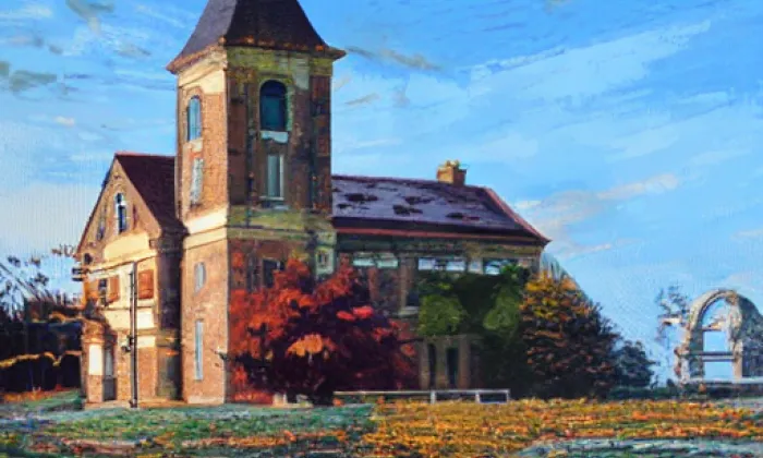 kostel sv. Maří Magdaleny – podzim