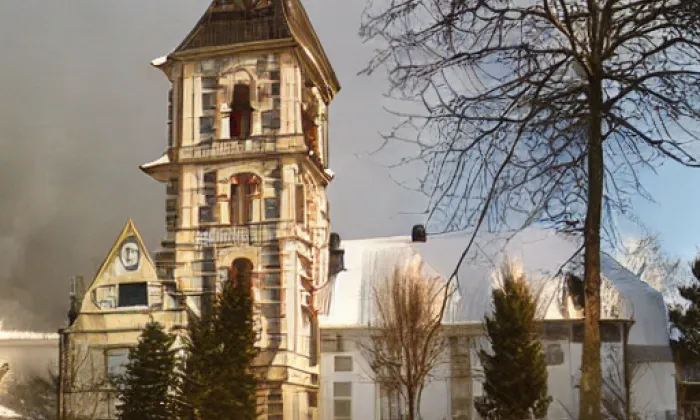 kostel sv. Matouše – spring