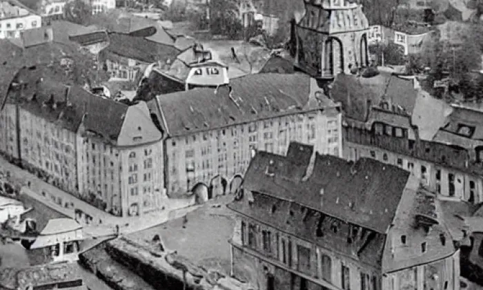 Kostel svaté Alžběty (Bílina) – léto
