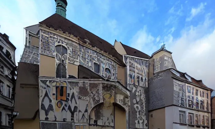 Kostel svaté Alžběty (Znojmo) – jaro