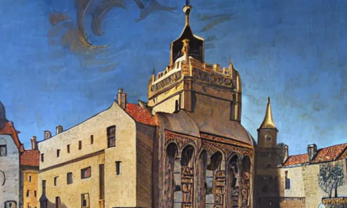 Kostel svaté Anny (Žižkov) – iluminace