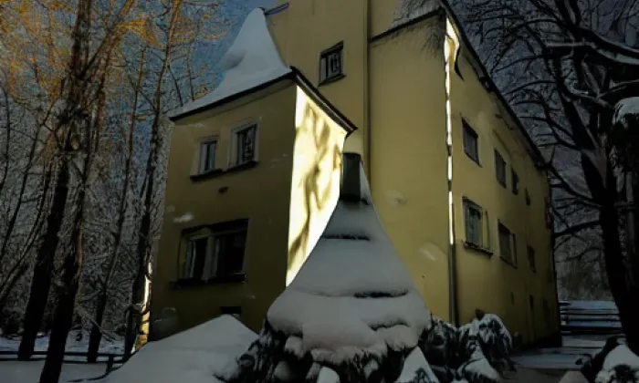 kostel svaté Anny (Bezděkov) – winter