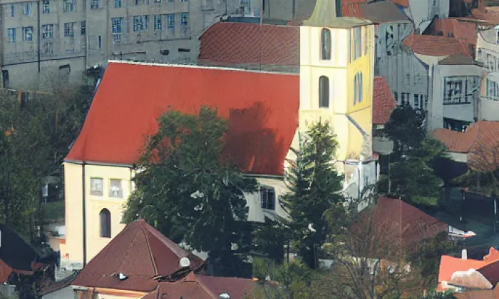 Kostel svaté Anny (Bořetice) – podzim