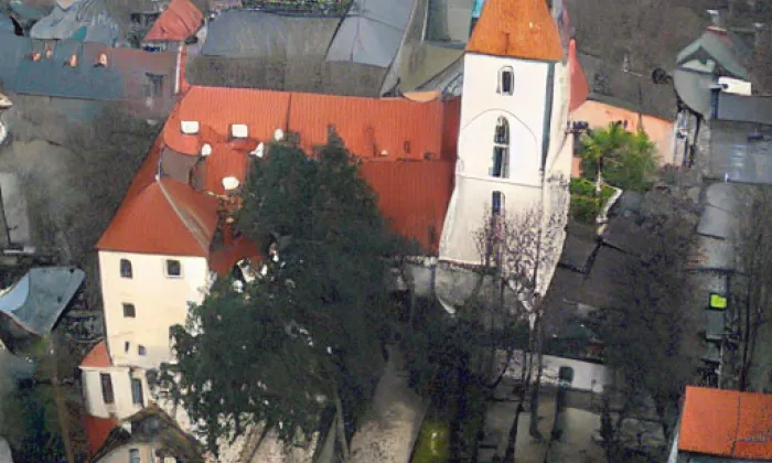 Kostel svaté Anny (Bořetice) – zima