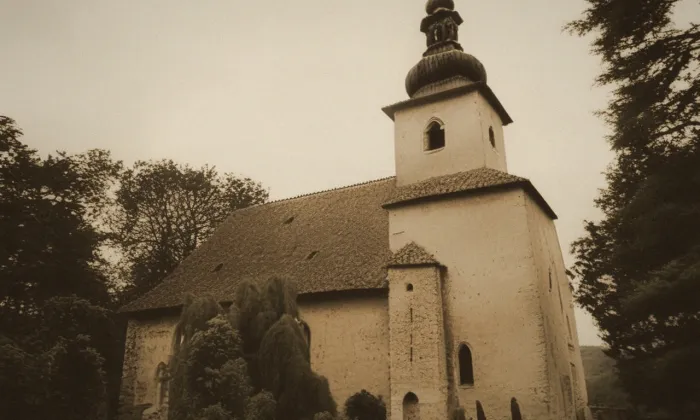 kostel svaté Anny (Boršov) – historical